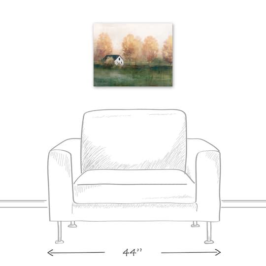 Autumn Themed Landscape 20" x 16" Canvas Wall Art